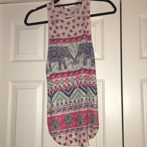 Razor back crochet knit top!